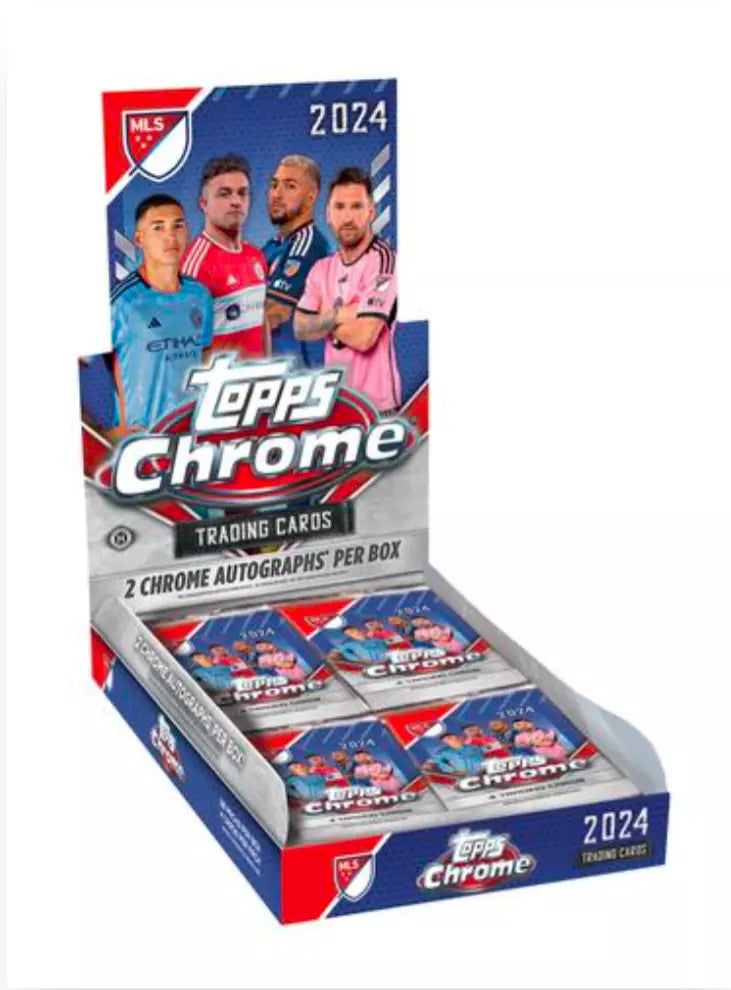 2024 Topps Chrome MLS Soccer Hobby Box