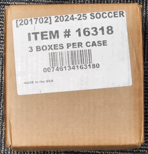 2024-25 Panini Noir Soccer 3 Box Hobby Case